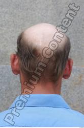 Hair Man White Slim Bald